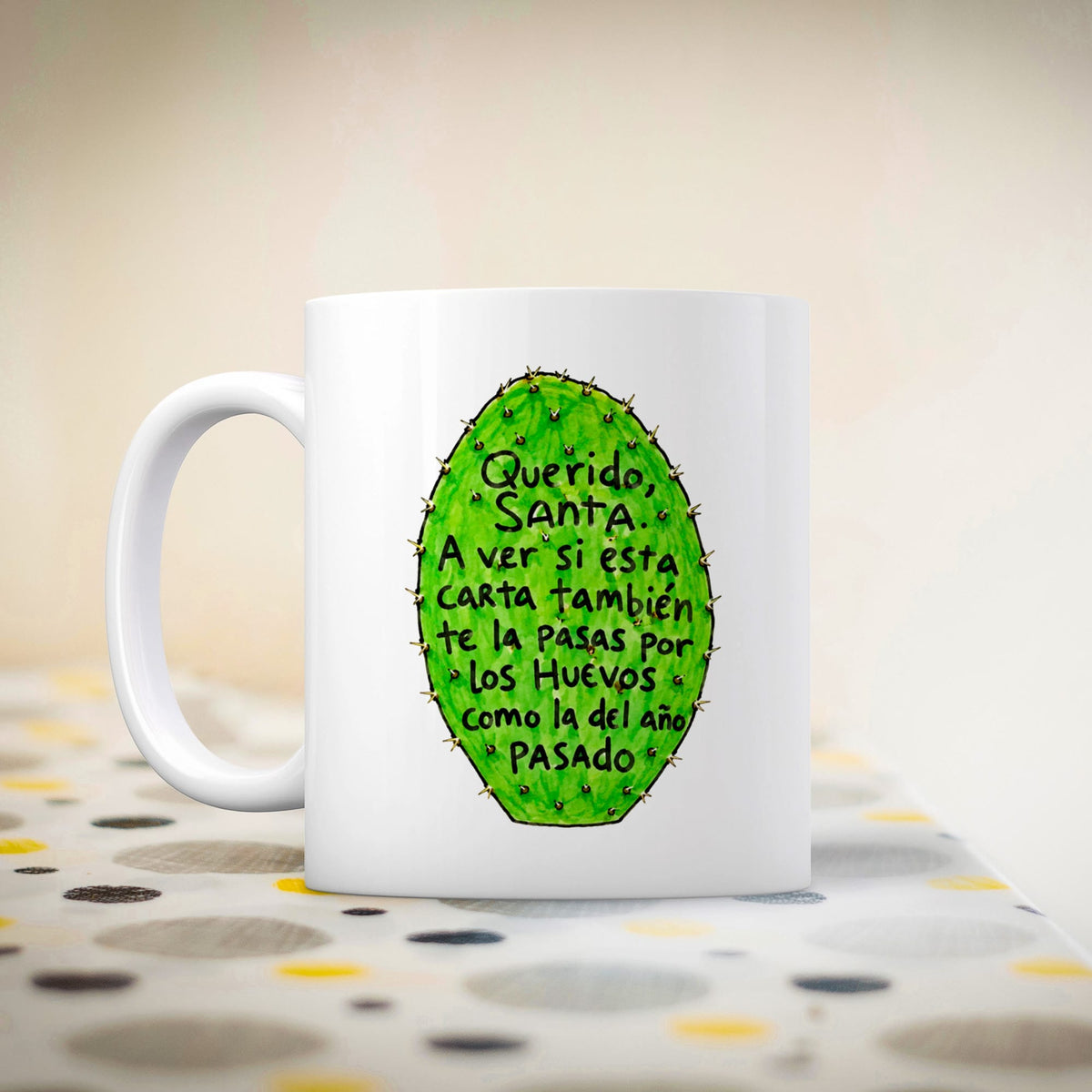 Taza Querido Santa