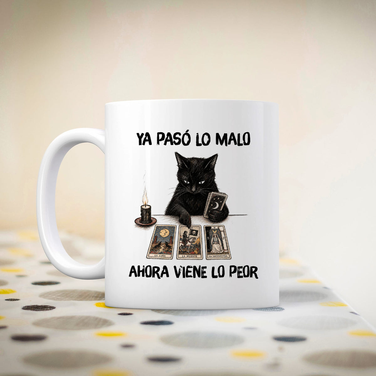 Taza Ya pasó lo malo. Ahora viene lo peor.