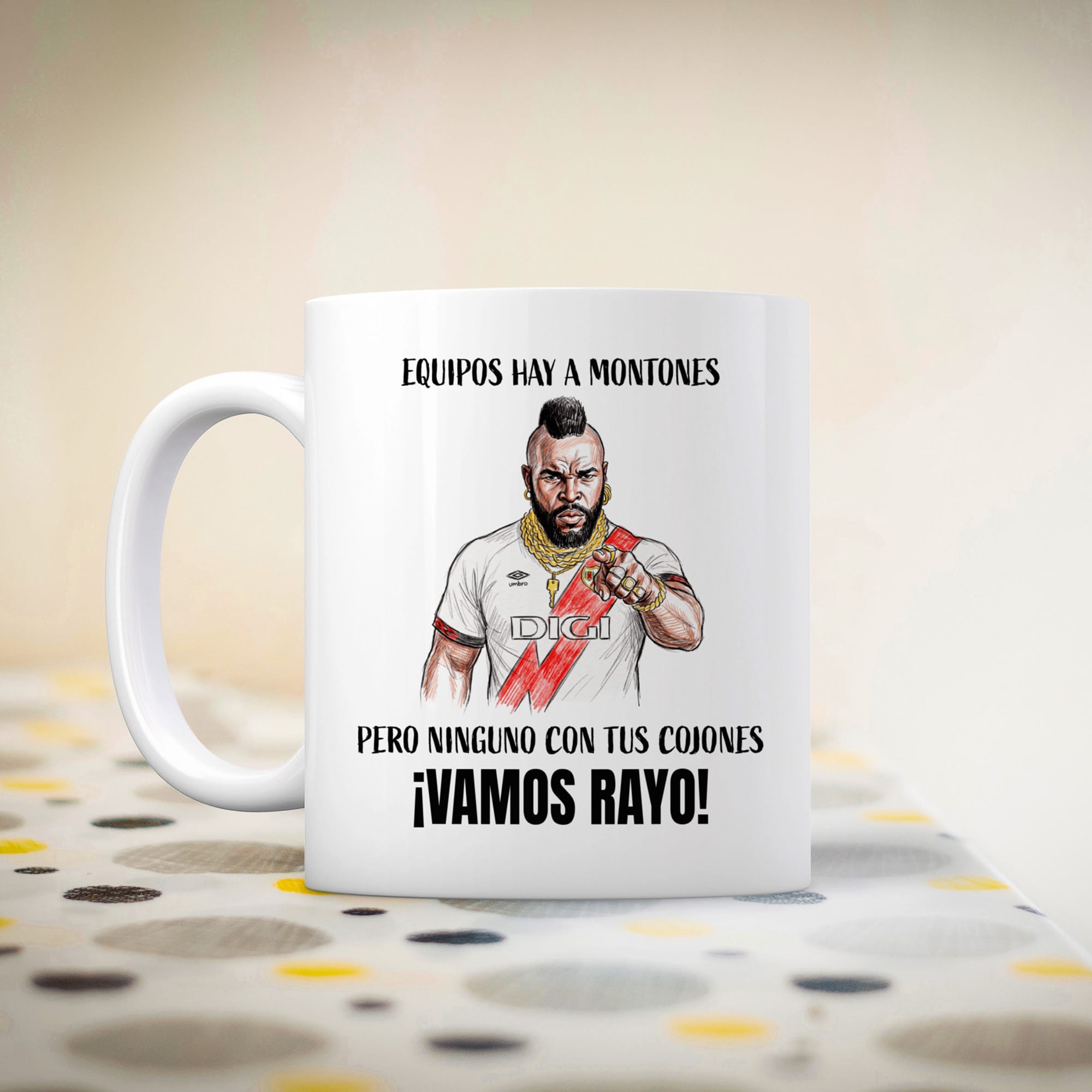 Taza Equipos hay a montones, pero ninguno con tus cojones