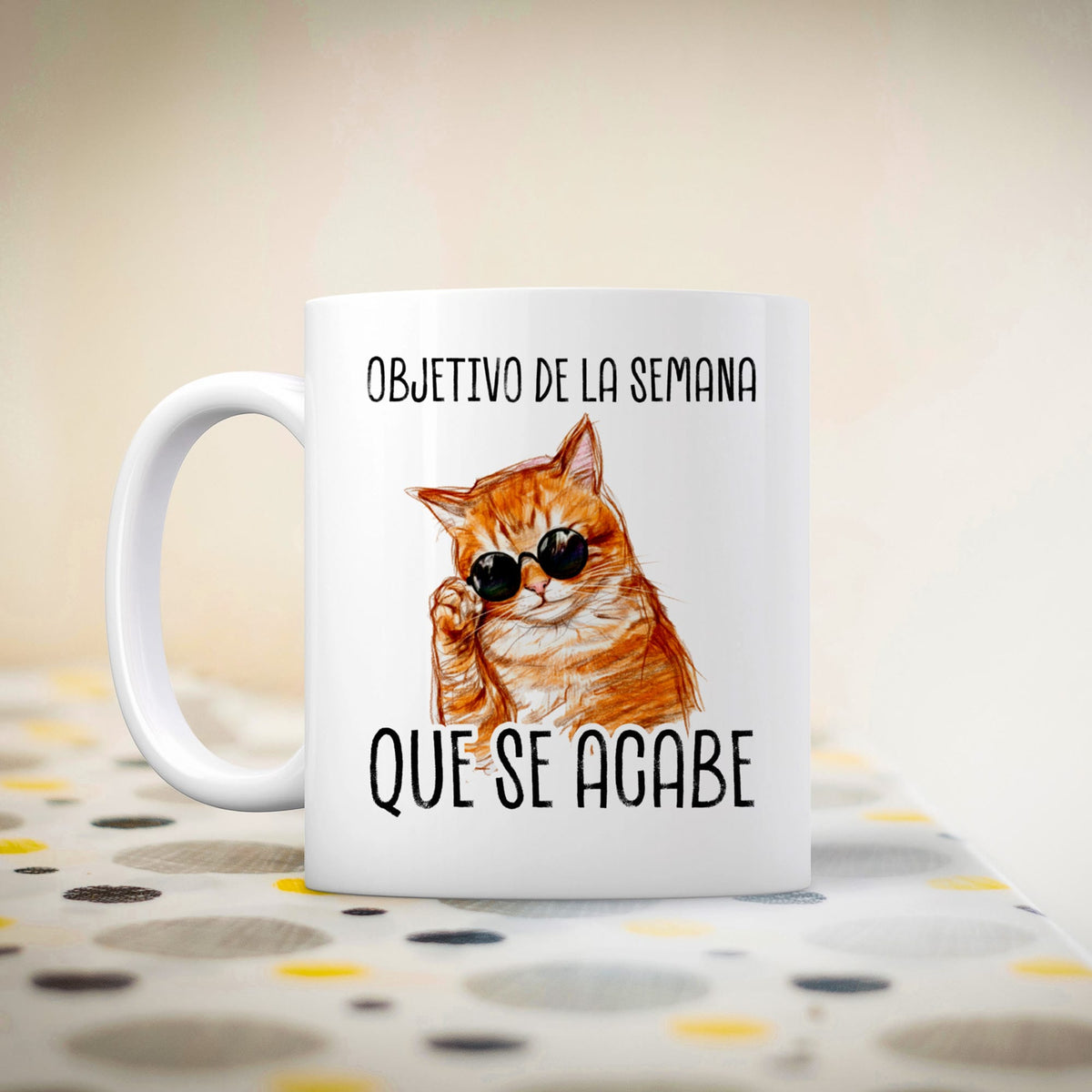 Taza Objetivo de la semana que se acabe