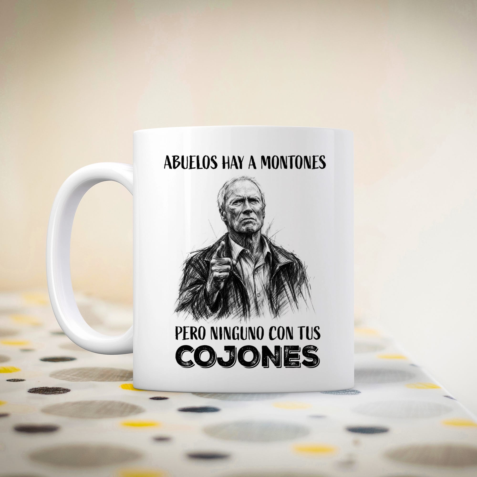 Taza Abuelos hay a montones pero ninguno con tus cojones