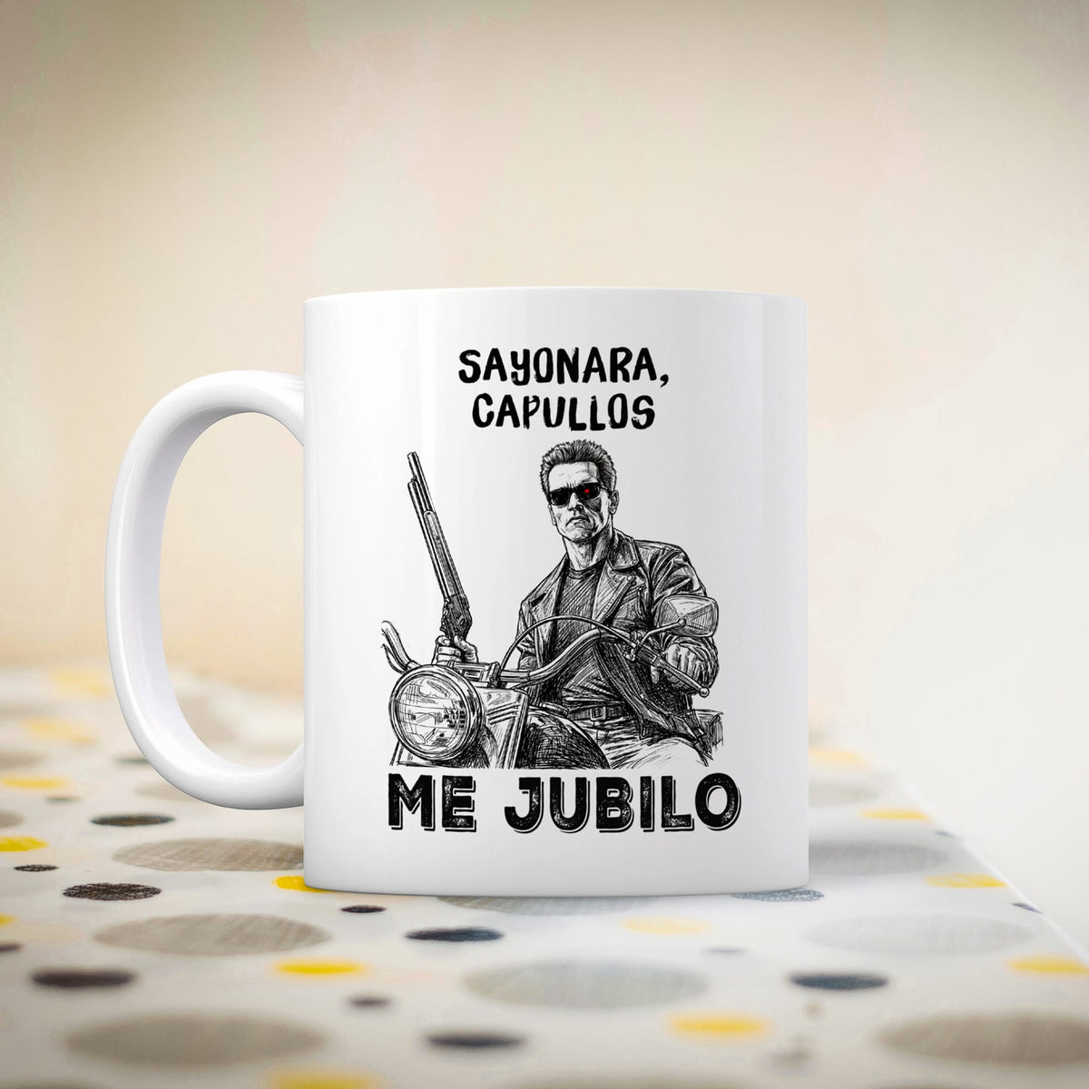 Taza Sayonara, capullos. Me jubilo