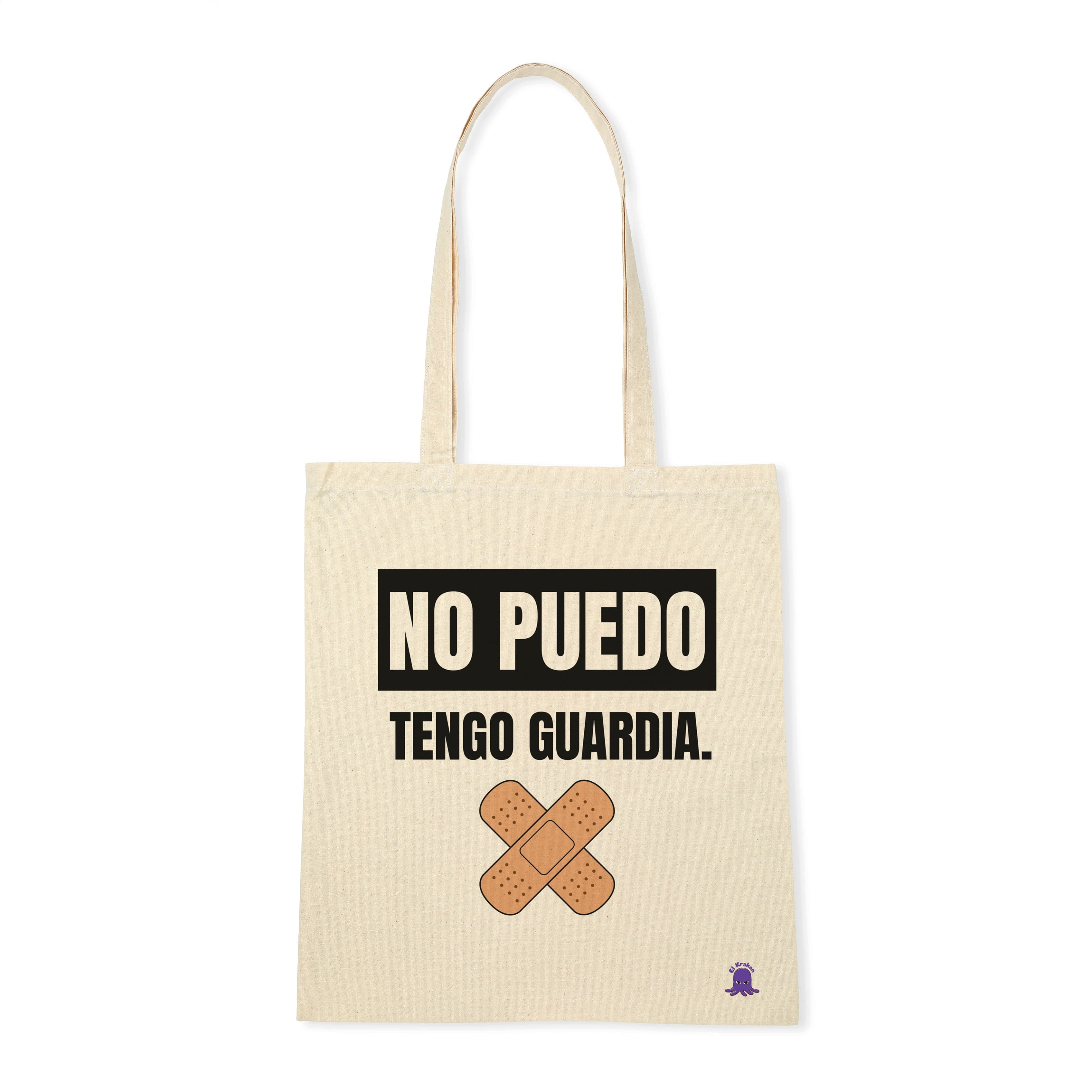 Tote bag No puedo tengo guardia