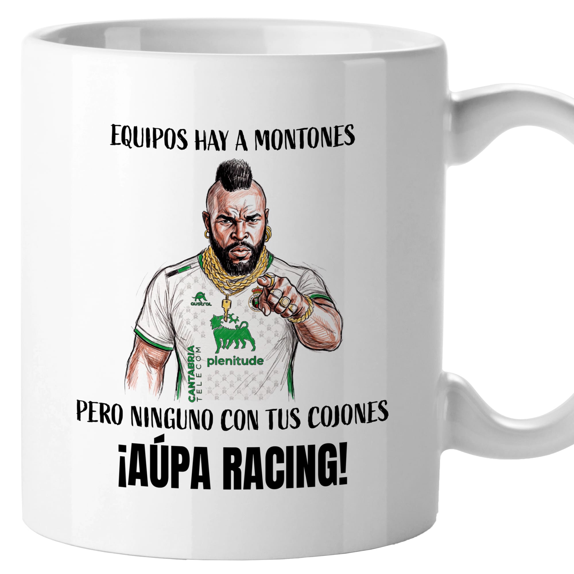 Taza Equipos hay a montones, pero ninguno con tus cojones