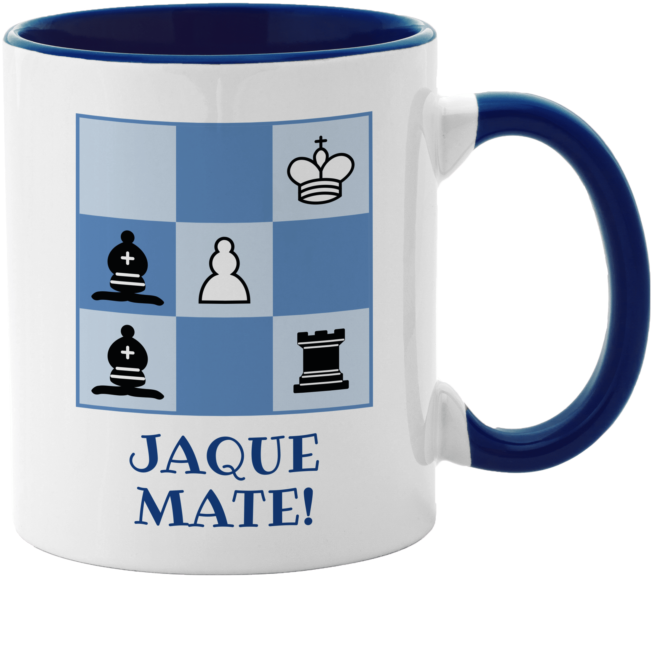 taza ajedrez jaque mate
