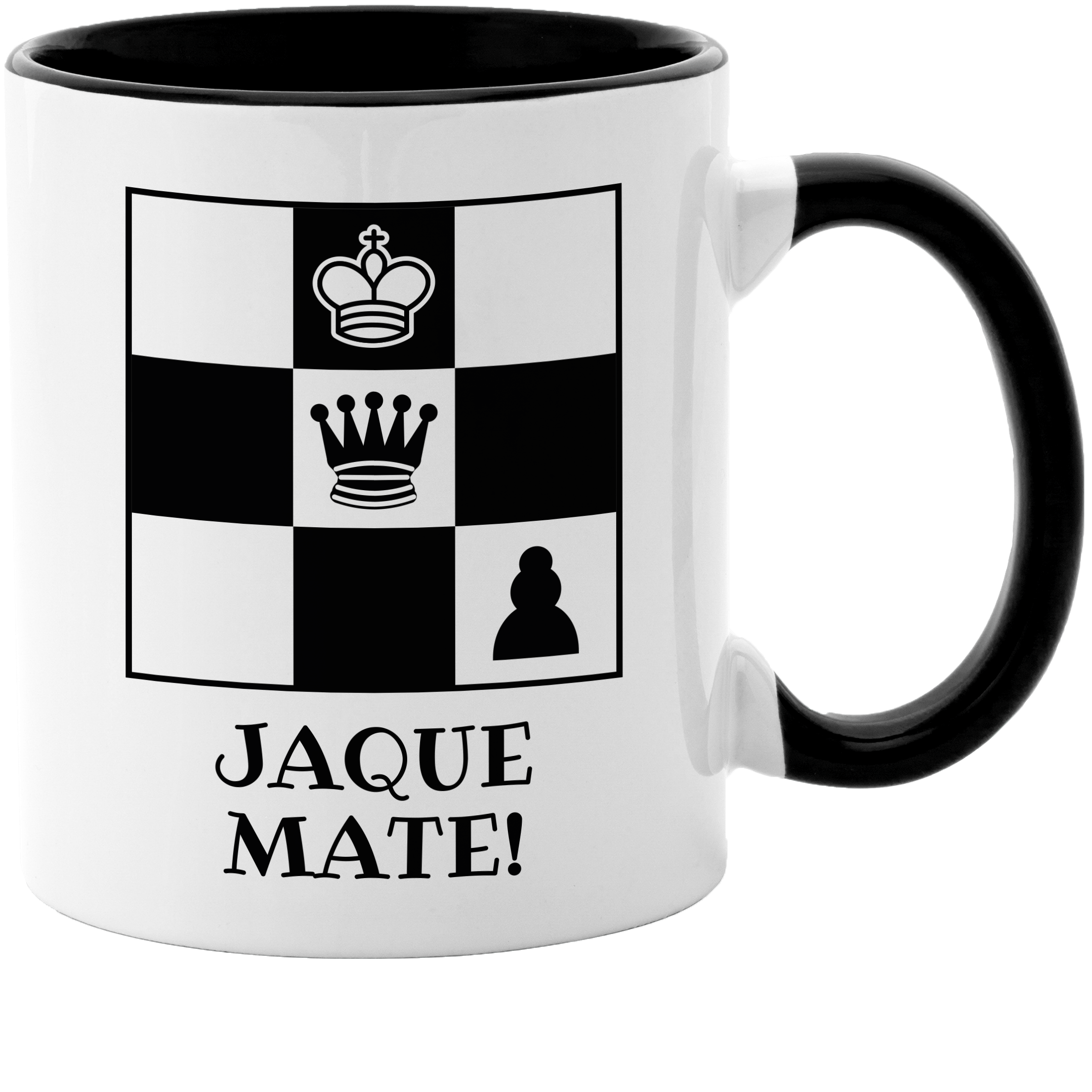taza ajedrez jaque mate