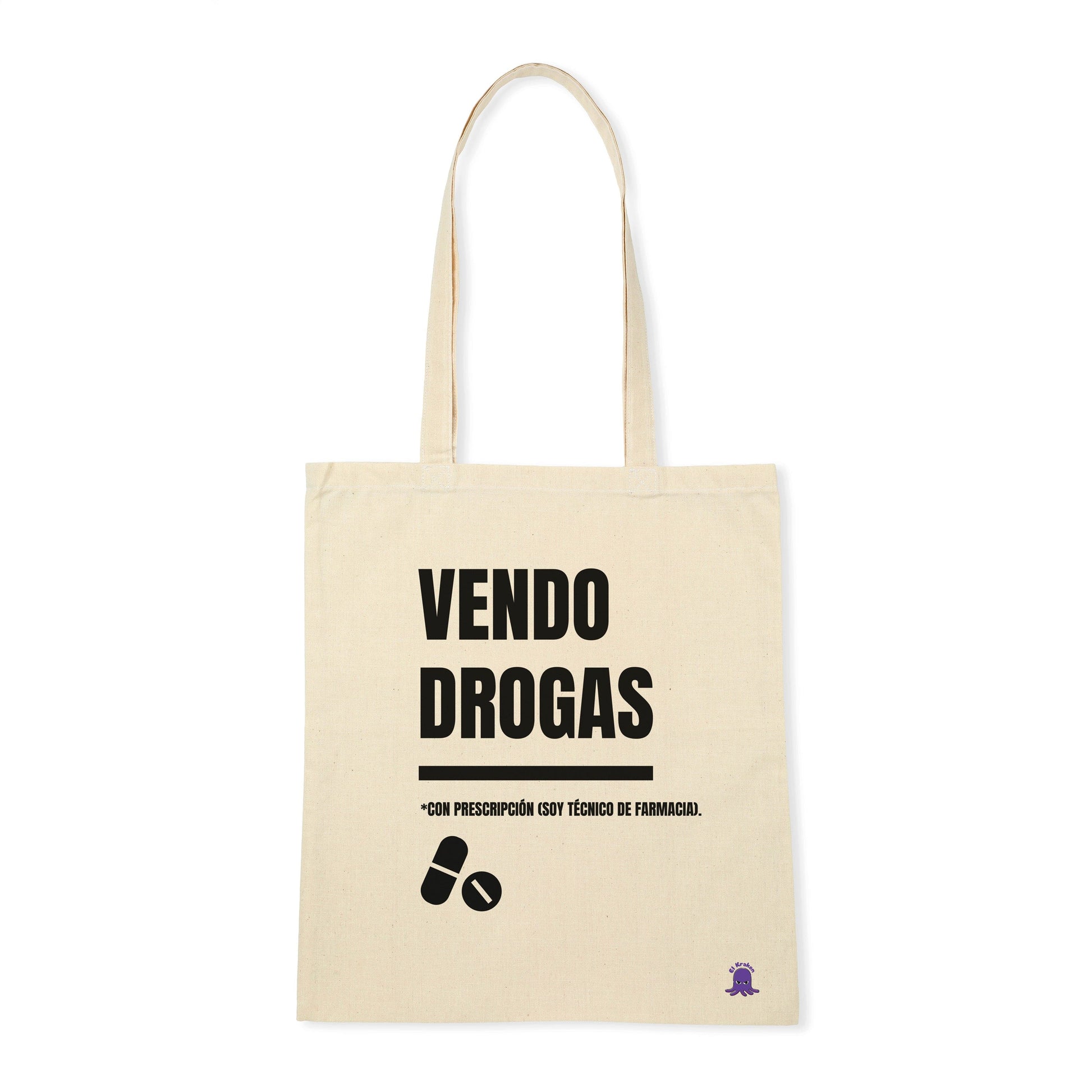 Tote bag Vendo drogas (con prescripción)
