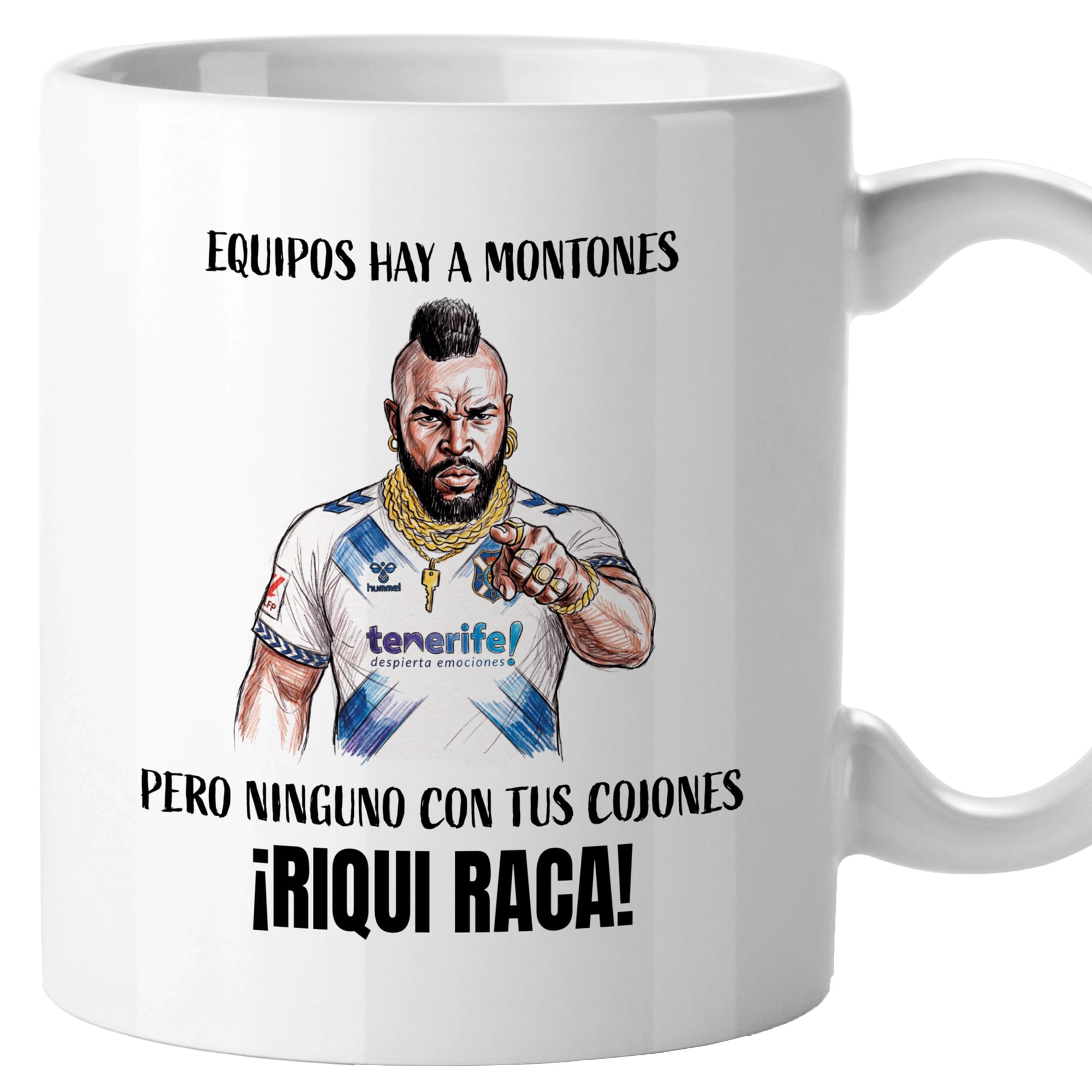 Taza Equipos hay a montones, pero ninguno con tus cojones