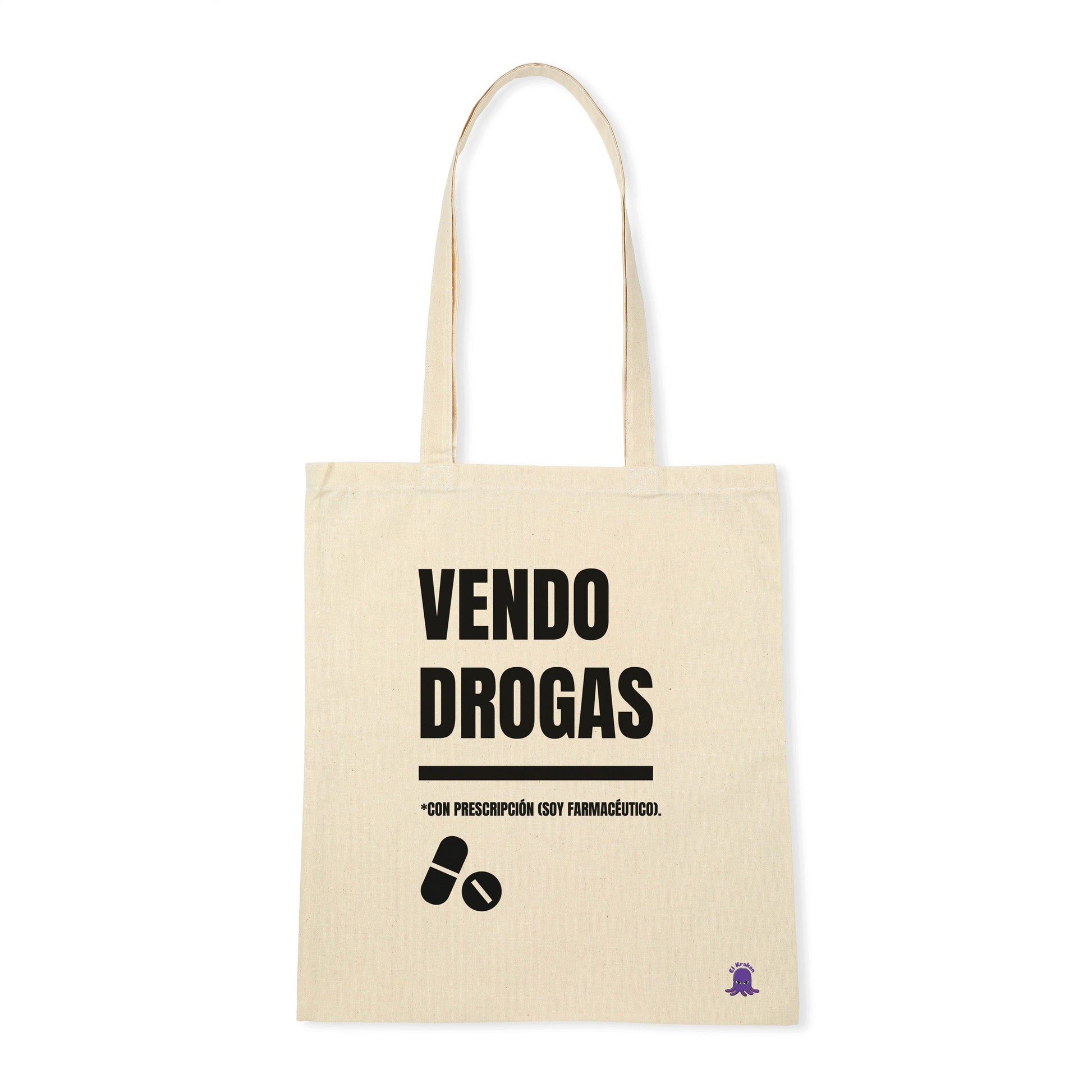 Tote bag Vendo drogas (con prescripción)