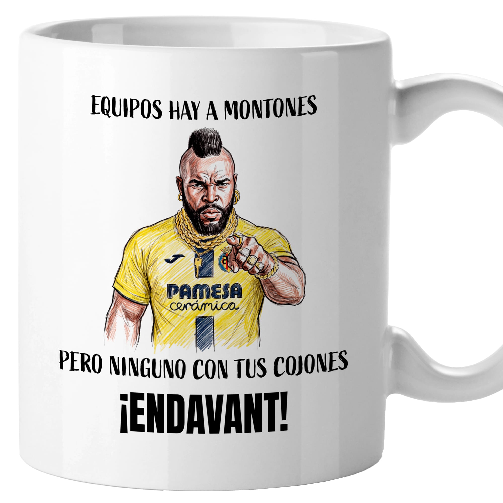 Taza Equipos hay a montones, pero ninguno con tus cojones